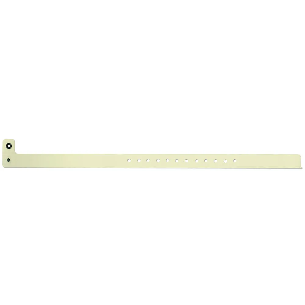 1/2" Glow in Dark Vinyl Wristbands 430G (500/Box)