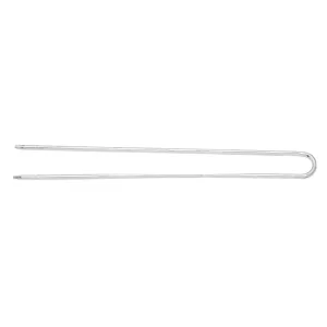 13*130mm Imitation rhodium Hair Sticks,U Shape Hair Sticks Hair Clips,Metal Hair Stick/Accessories,10pieces/lot