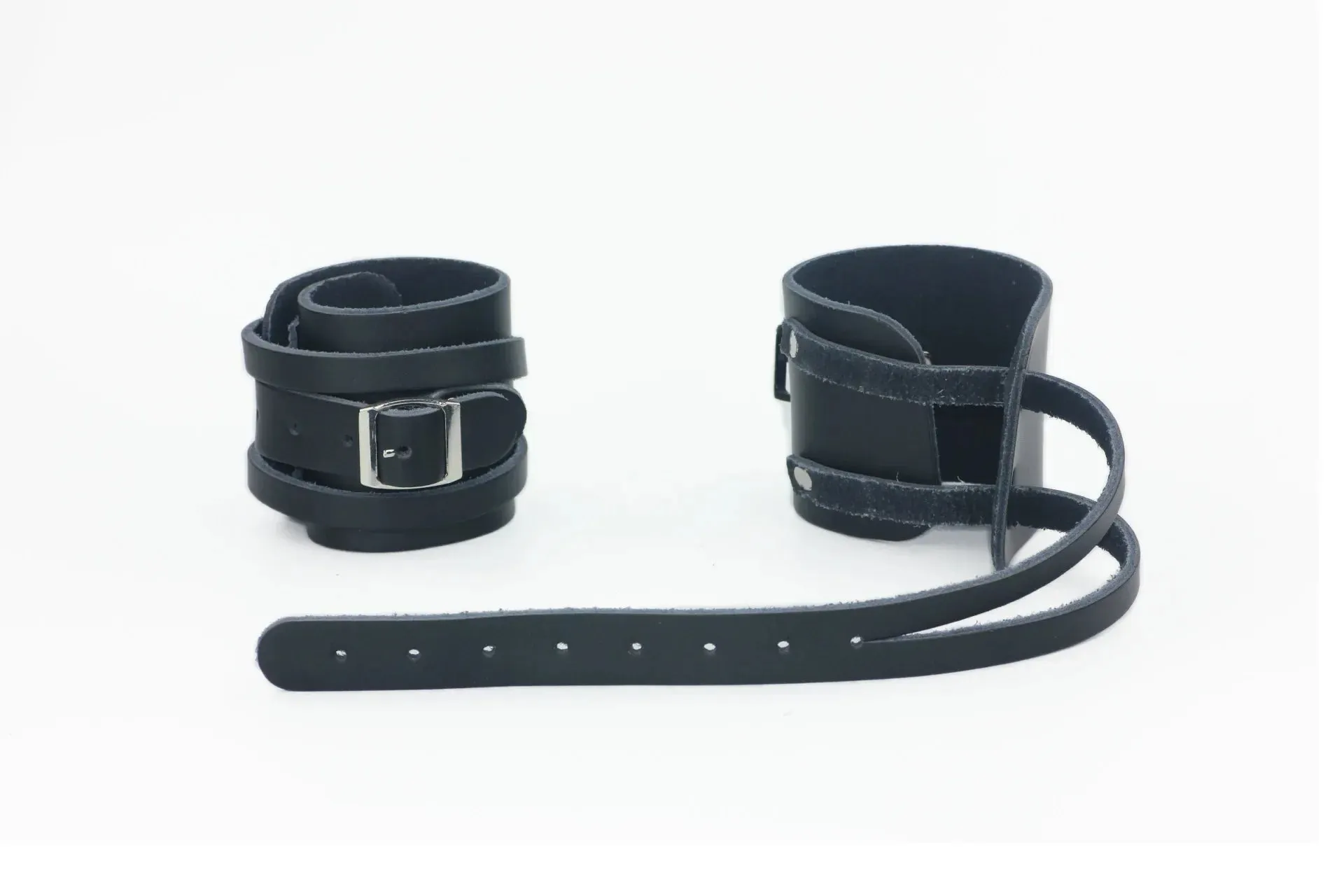 1Pair Wrist Guards Genuine Leather Fitness Compression Weight Lifting Wrist Guards Wristbands Strength Training Wrist Protection