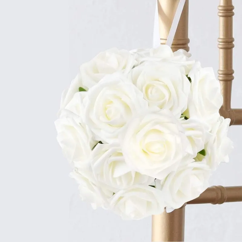 50 Artificial Foam Roses Stems For Wedding And Home Décor Flowers