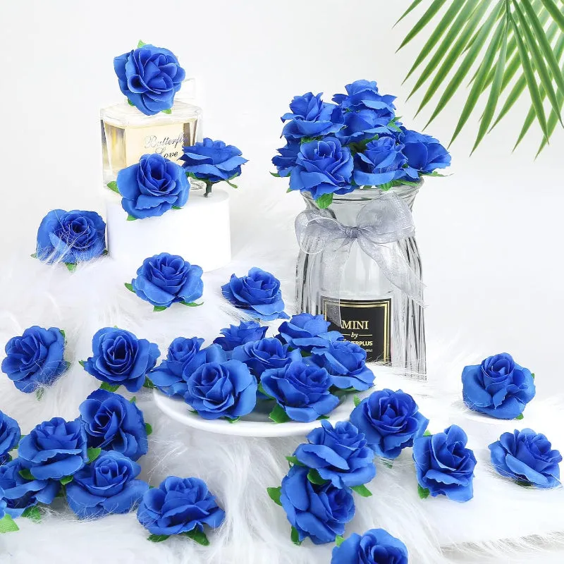 50 Piece Mini Artificial Roses For DIY Crafts And Event Decorations