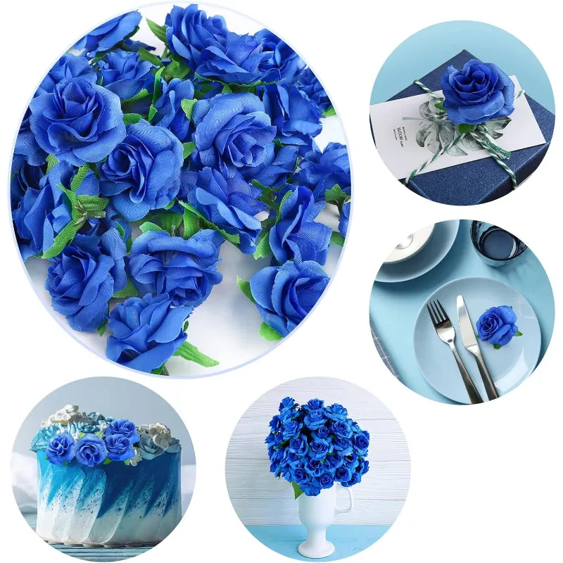 50 Piece Mini Artificial Roses For DIY Crafts And Event Decorations