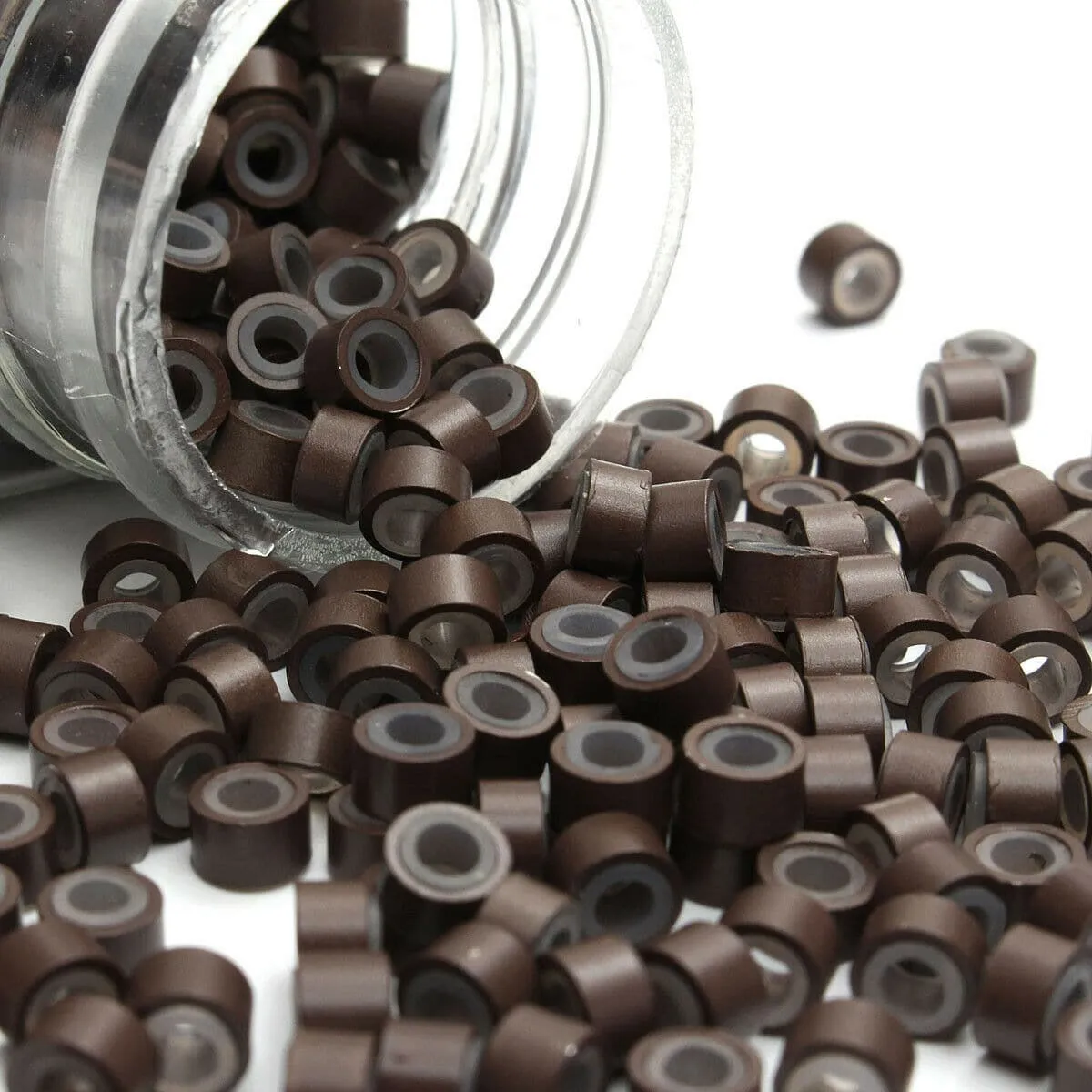 Aluminum Silicone Micro Rings Style ''D''