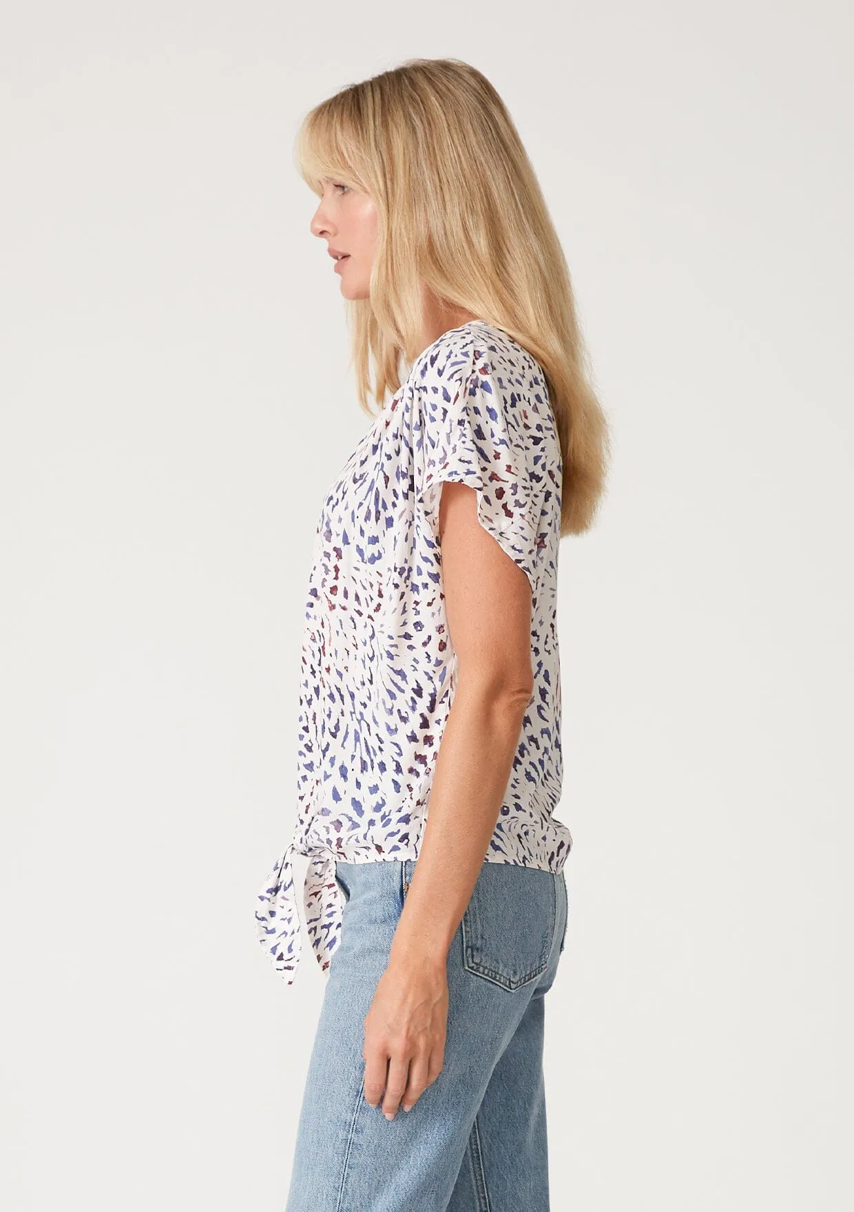 Amalia Tie Front Top