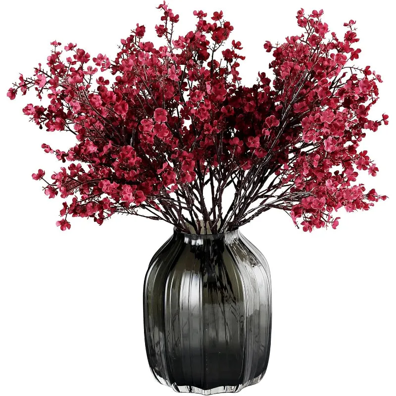 Artificial Baby’s Breath Flowers Faux Floral Stems For Decor