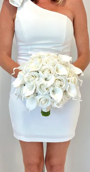 Artificial Calla Lily and Rose Package, High Quality Artificial