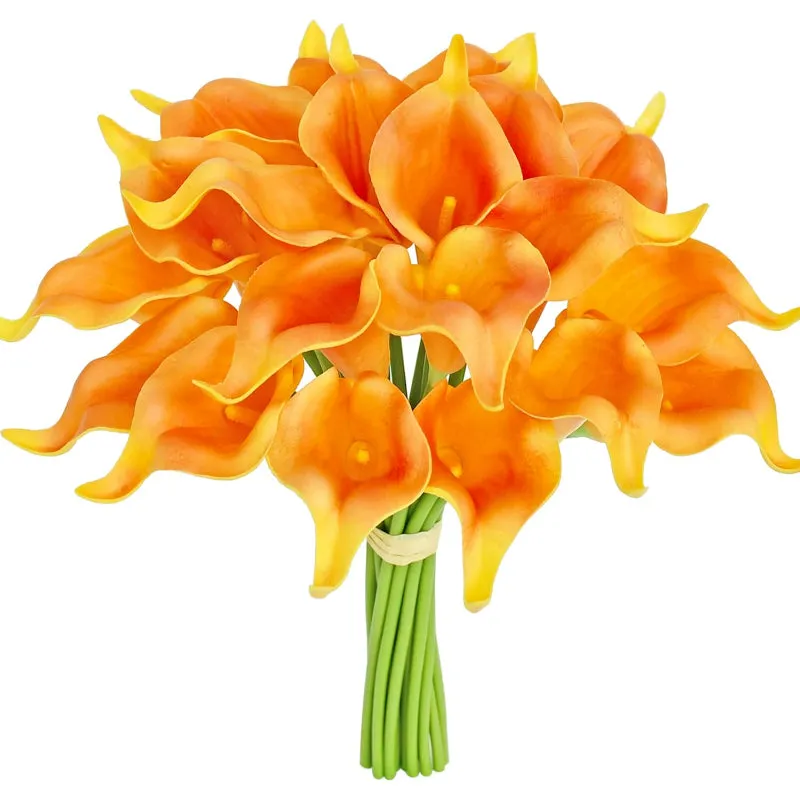 Artificial Calla Lily Bouquet For Long stem Faux Flowers