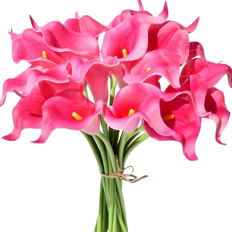Artificial Calla Lily Bouquet For Long stem Faux Flowers