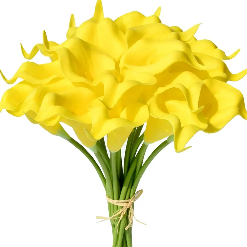 Artificial Calla Lily Bouquet For Long stem Faux Flowers