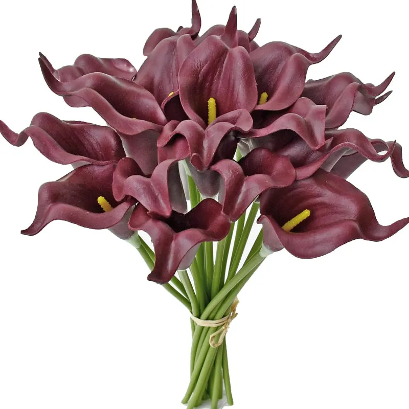 Artificial Calla Lily Bouquet For Long stem Faux Flowers