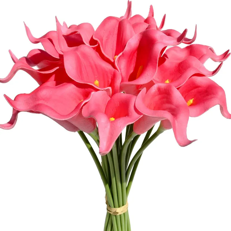 Artificial Calla Lily Bouquet For Long stem Faux Flowers