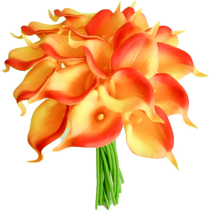 Artificial Calla Lily Bouquet For Long stem Faux Flowers