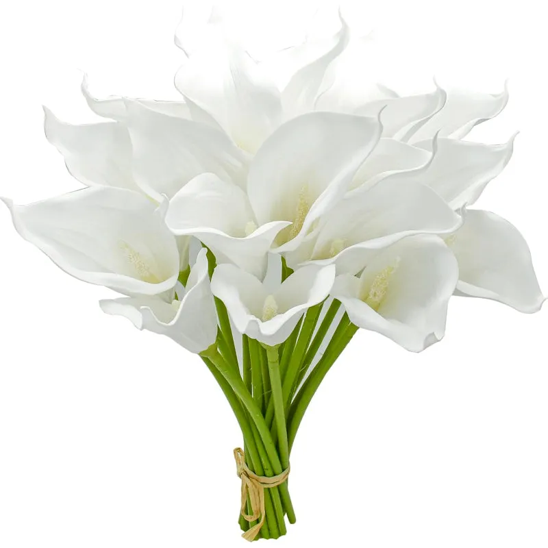 Artificial Calla Lily Bouquet For Long stem Faux Flowers