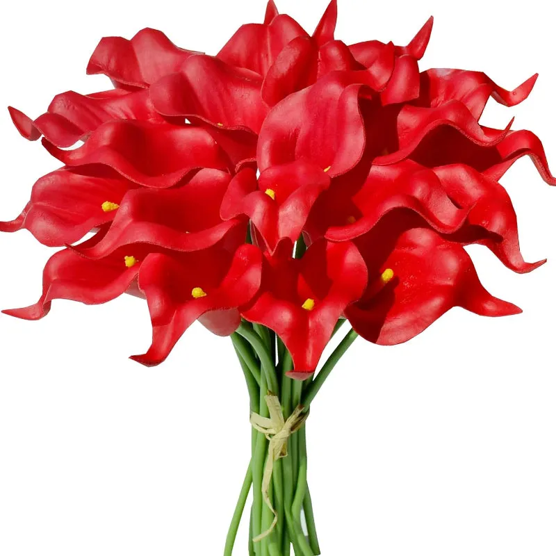 Artificial Calla Lily Bouquet For Long stem Faux Flowers