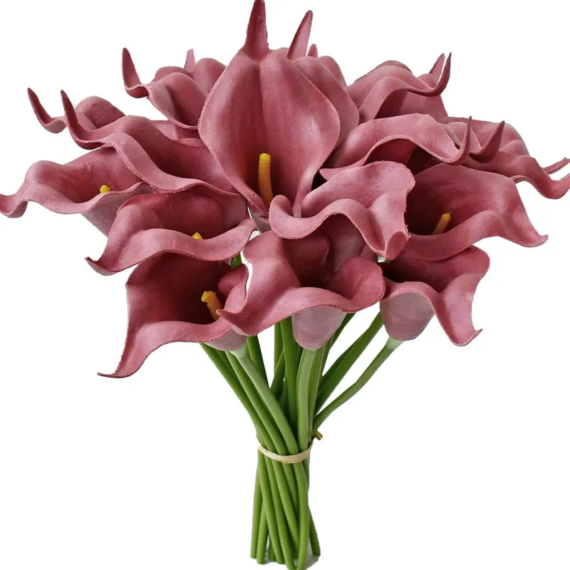 Artificial Calla Lily Bouquet For Long stem Faux Flowers