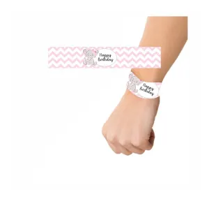 Baby Elephant Theme Wrist Bands - Pack of 10