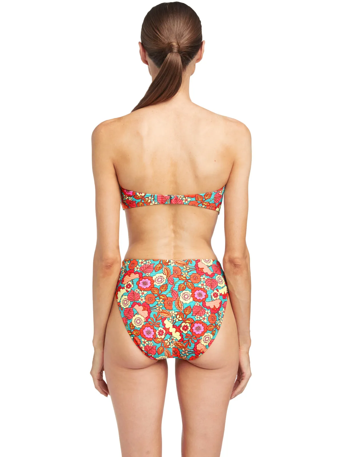 Bibi bandeau-Bibi High Waist Bikini ::RET