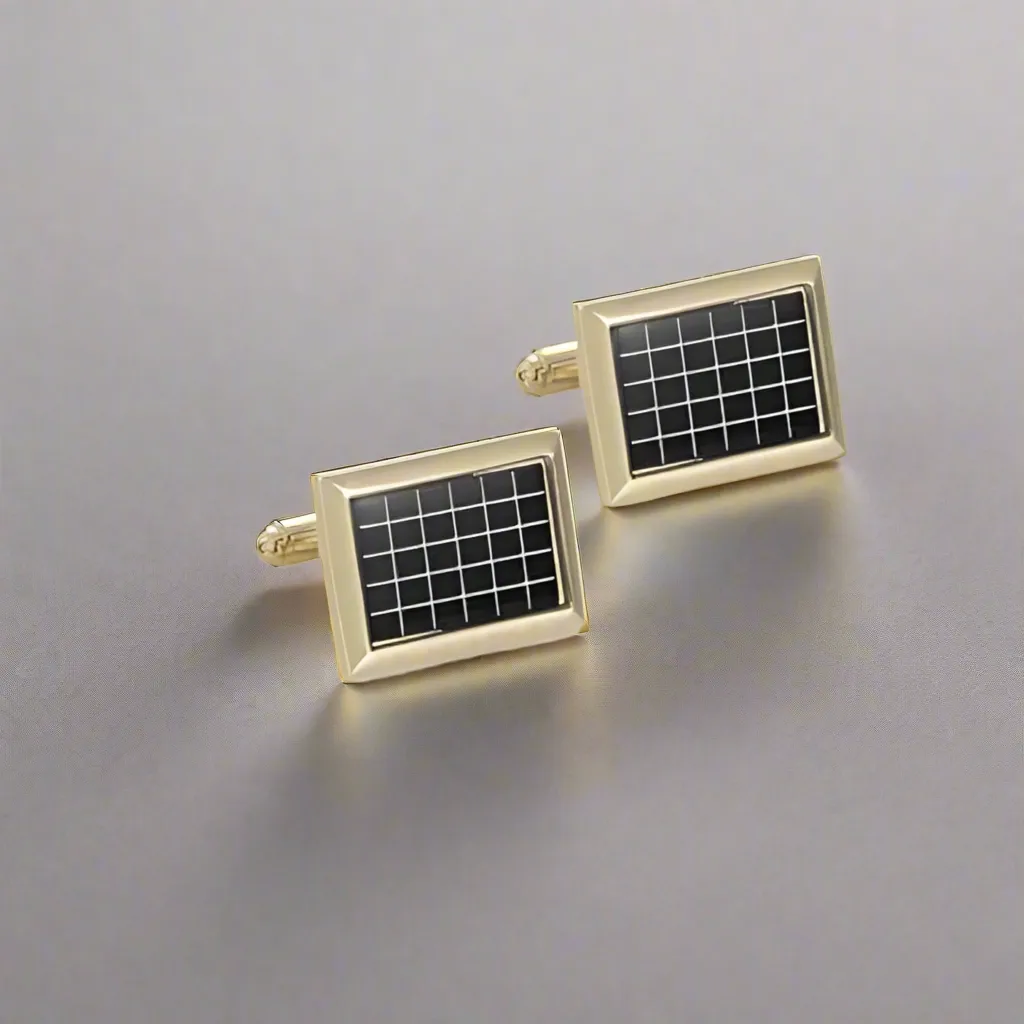 Black Gold Classic Cufflinks