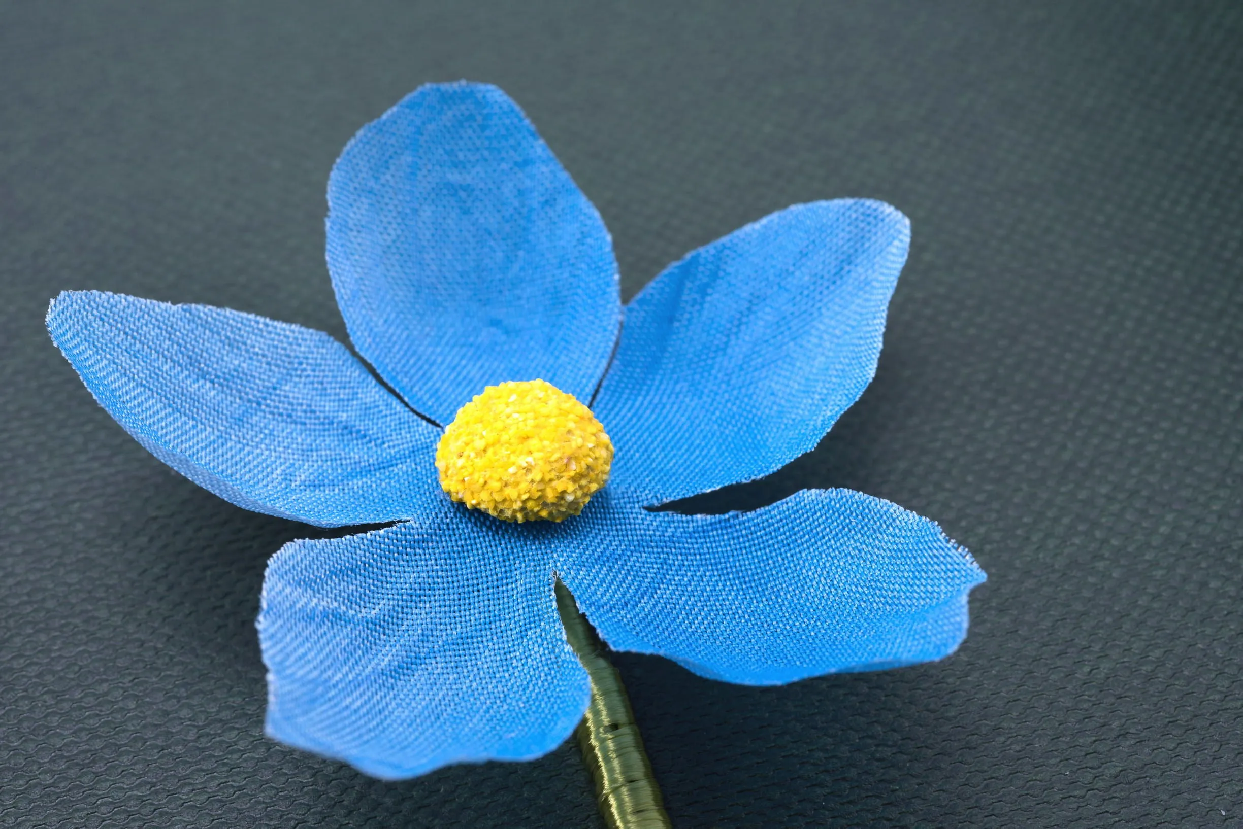 Blue Forget-Me-Not Boutonnière Flower