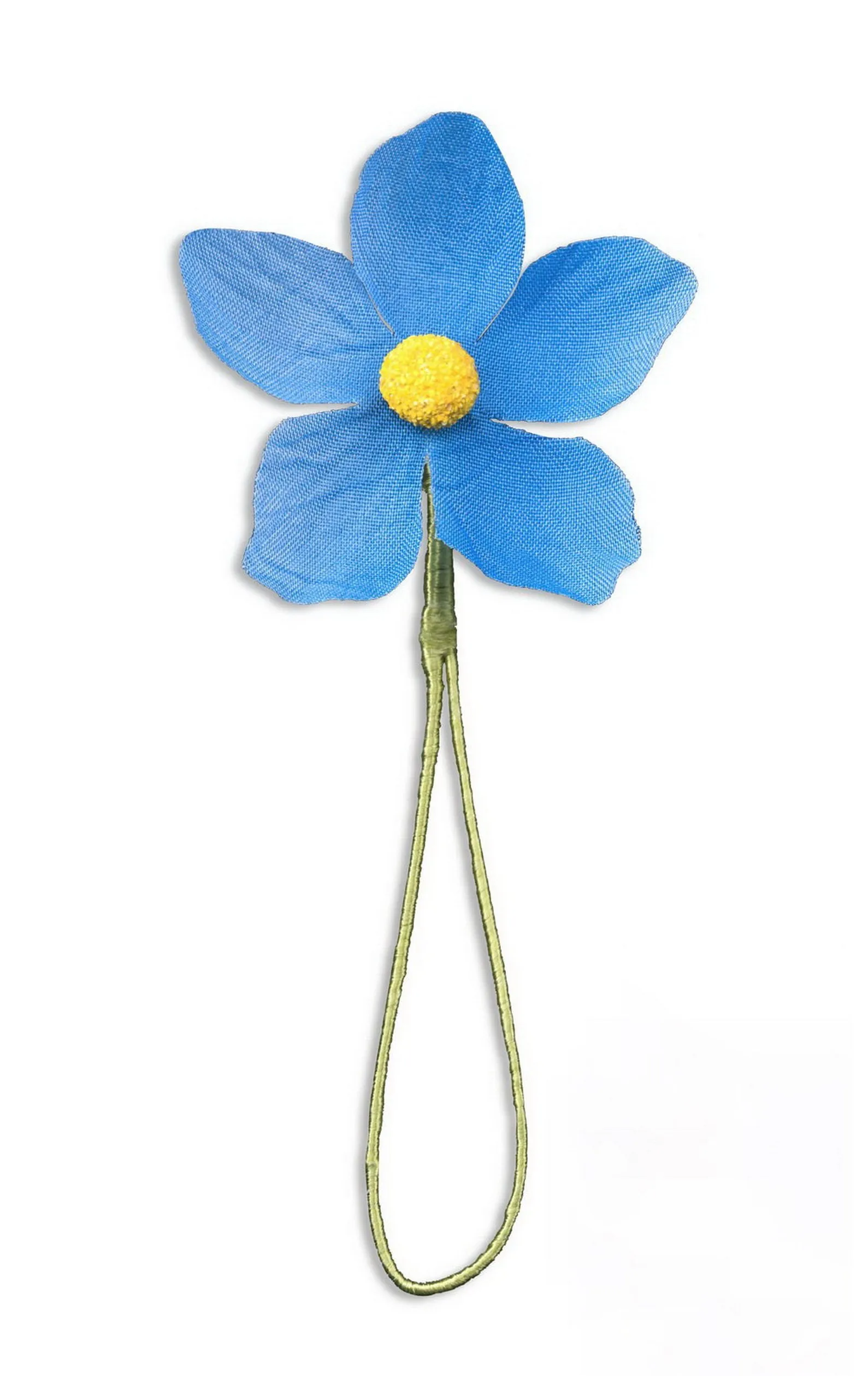 Blue Forget-Me-Not Boutonnière Flower