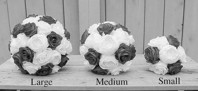 Blush Pink Ivory Wedding Bouquet, Round Crystal Pearl Bouquet for Bride, Faux Bridal Bouquet Bridesmaids Bouquets, Rose Peony Bouquet