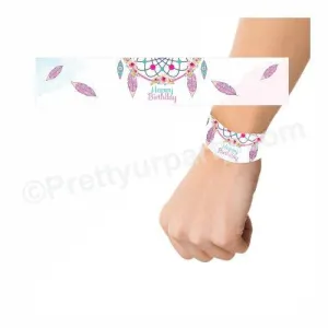 Boho Theme Wrist Bands  - Pack of 10
