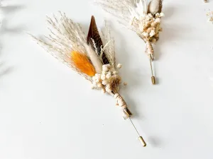 Boutonniere - Mustard Yellow