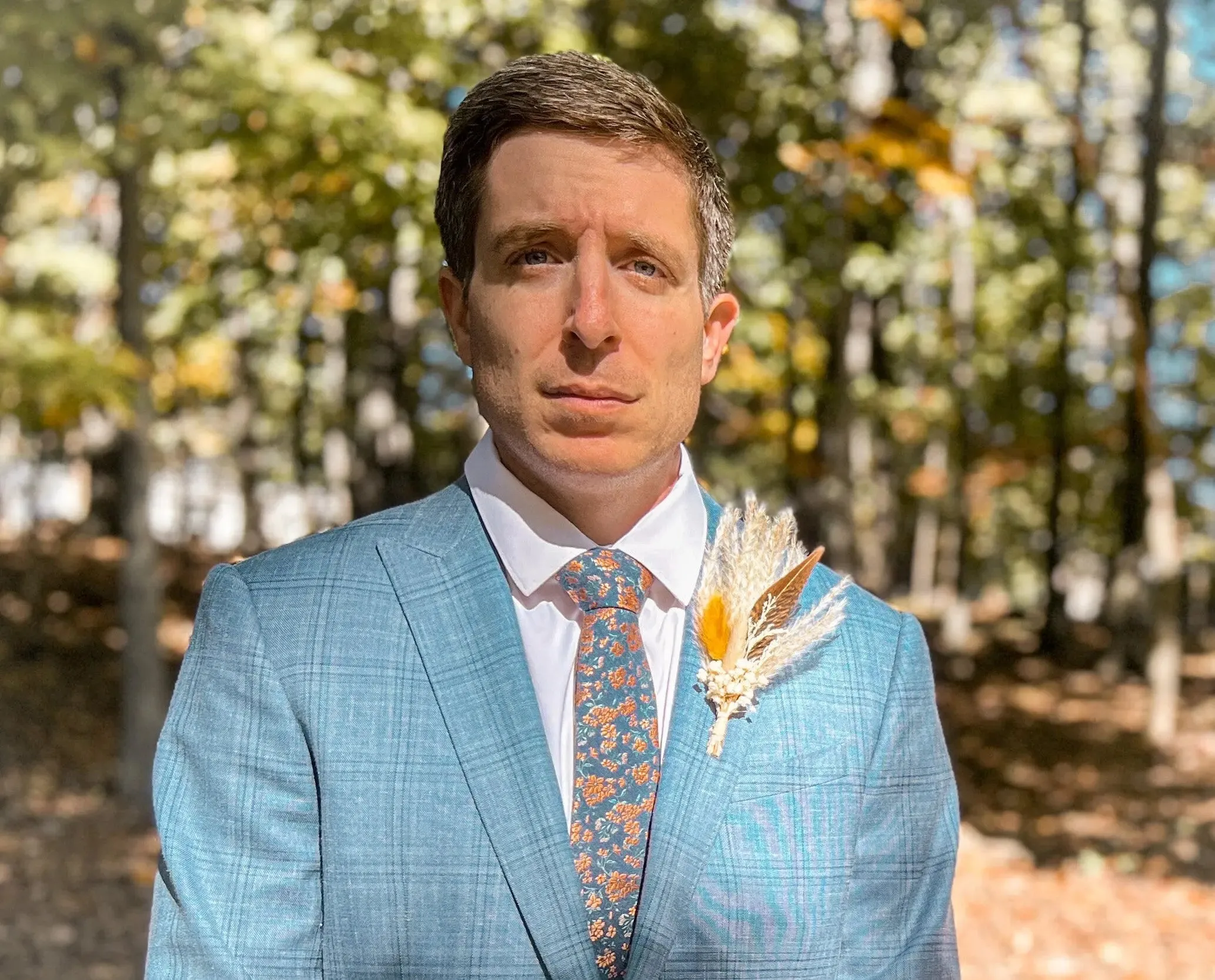 Boutonniere - Mustard Yellow