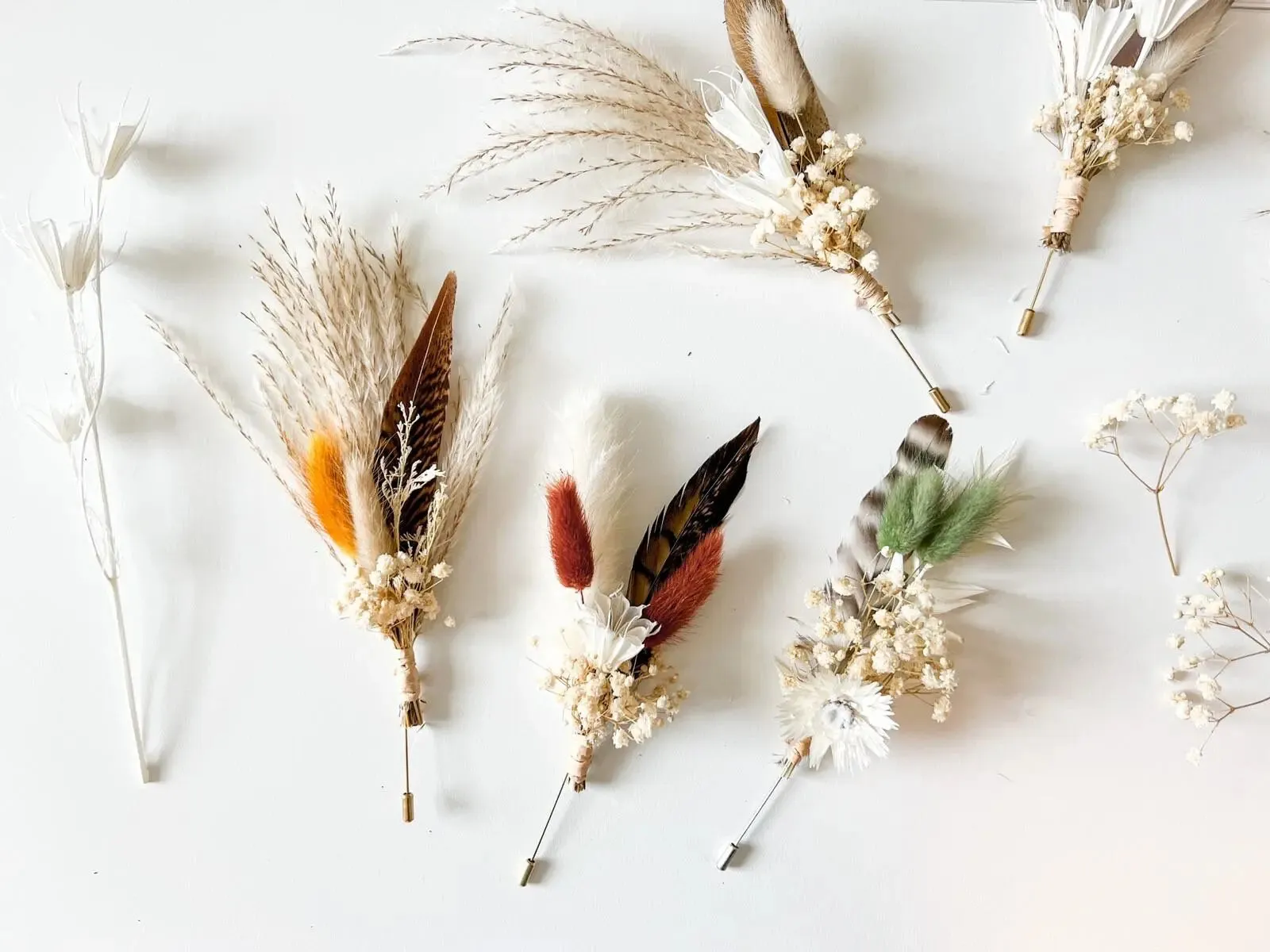 Boutonniere - Mustard Yellow