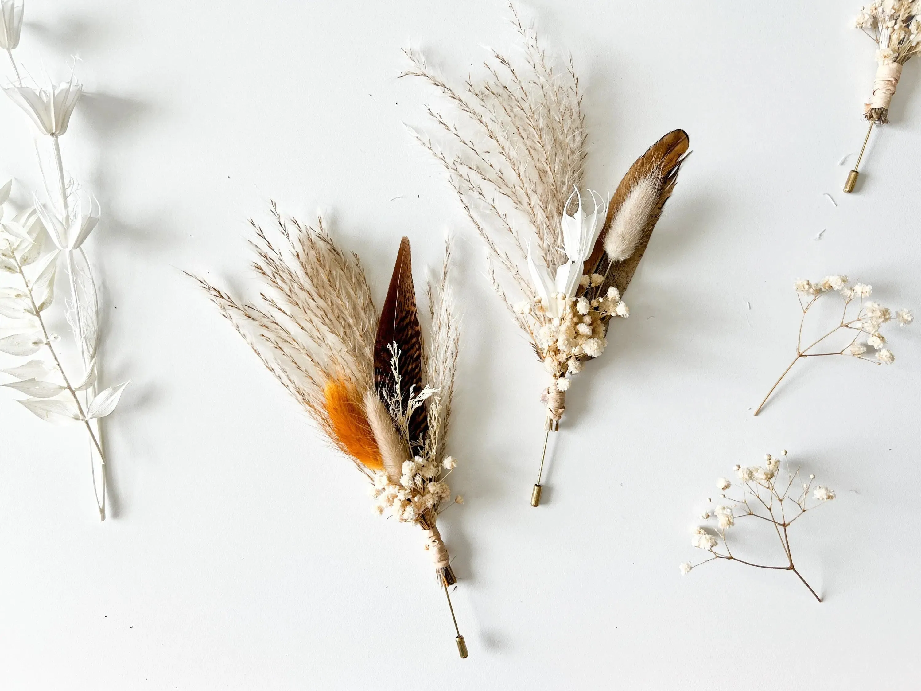 Boutonniere - Mustard Yellow
