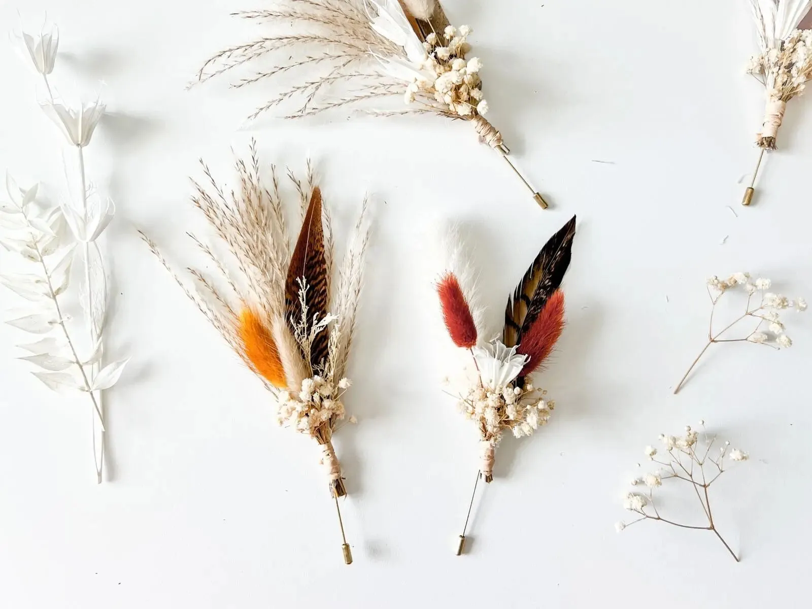 Boutonniere - Mustard Yellow