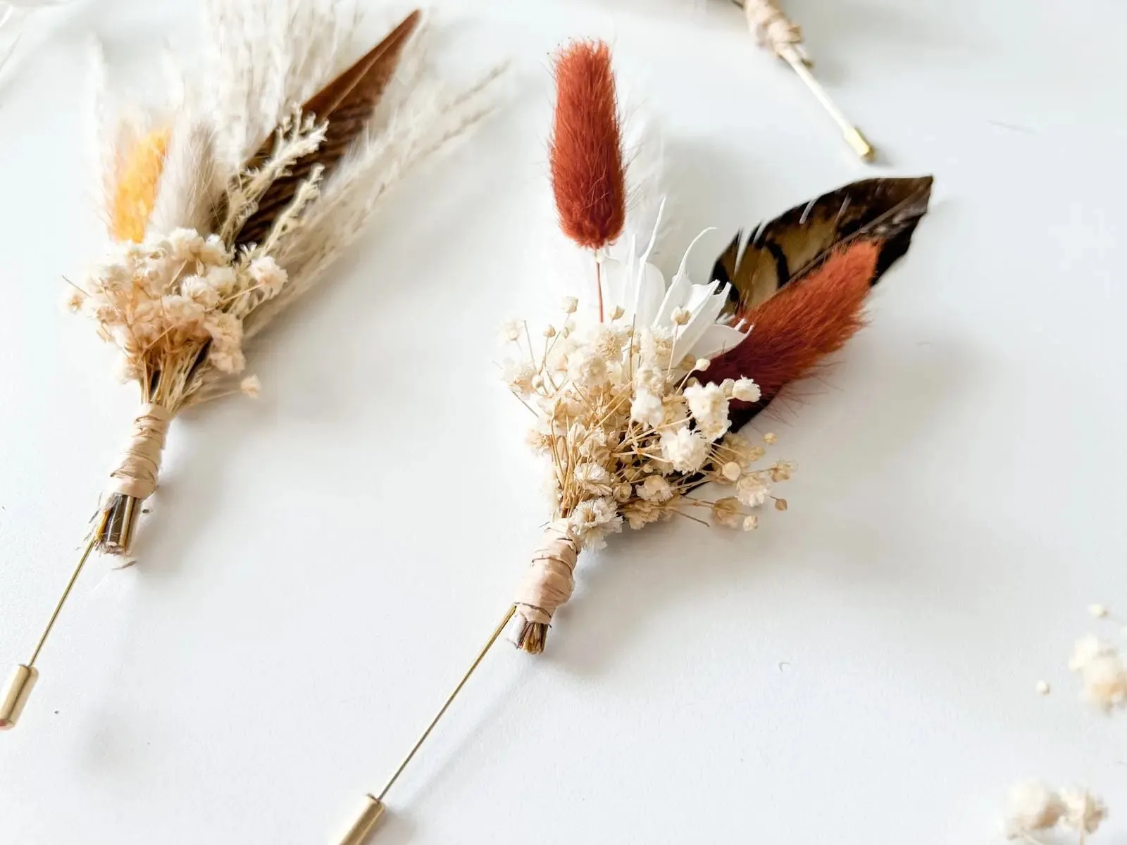 Boutonniere - Rust