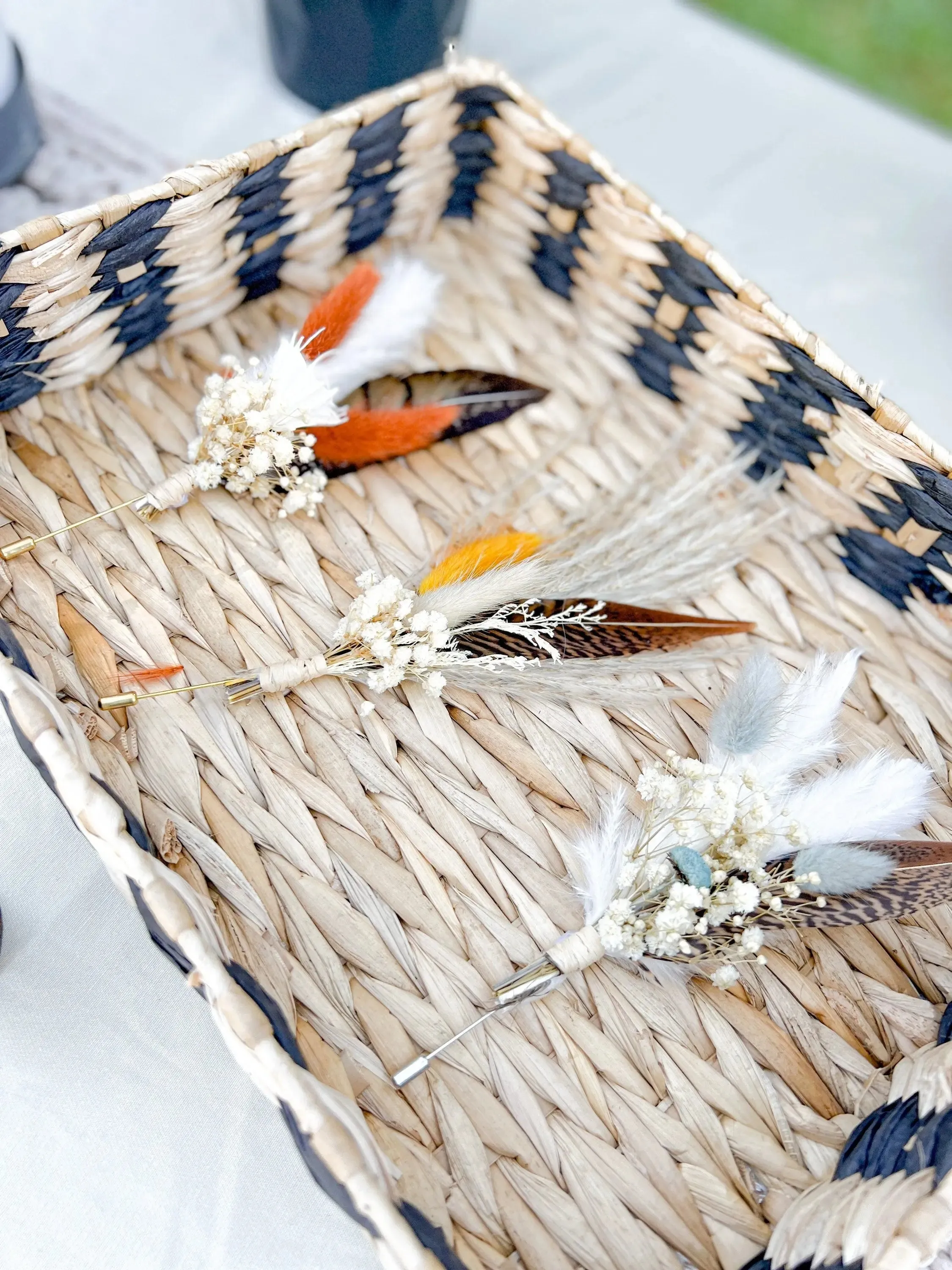 Boutonniere - Rust