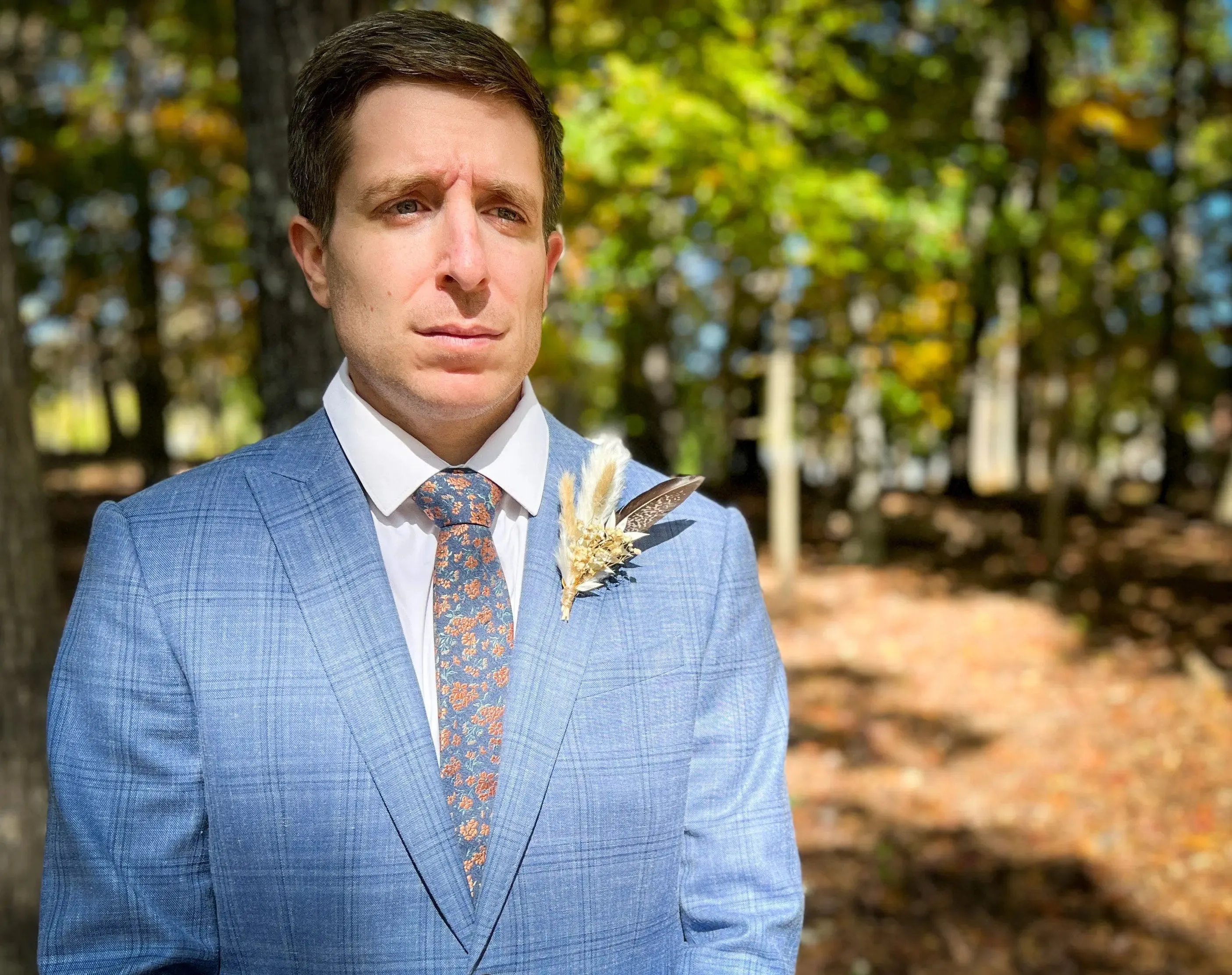 Boutonniere - Rustic Neutral