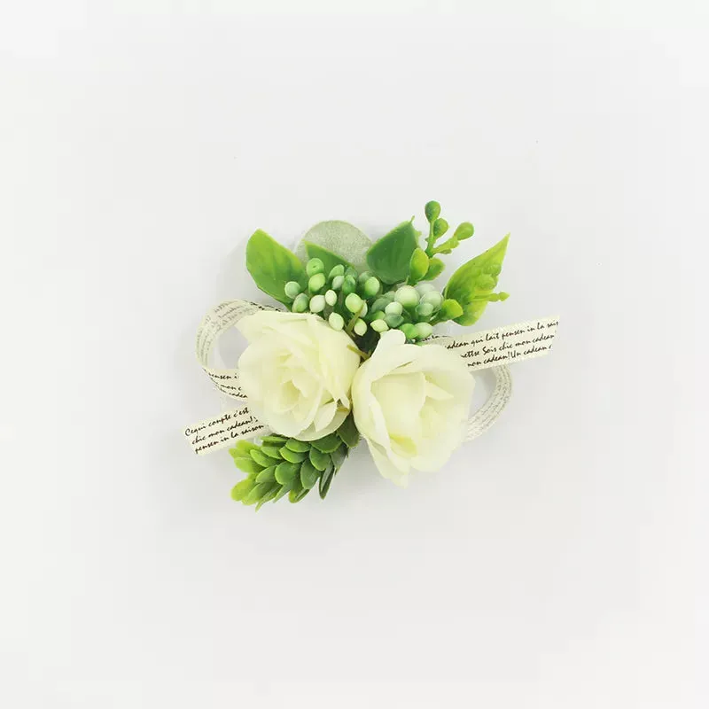 Boutonnieres Buttonhole Rose Brooch & Wedding Corsages