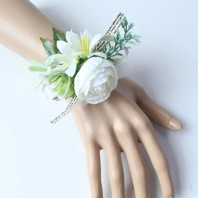 Boutonnieres Buttonhole Rose Brooch & Wedding Corsages