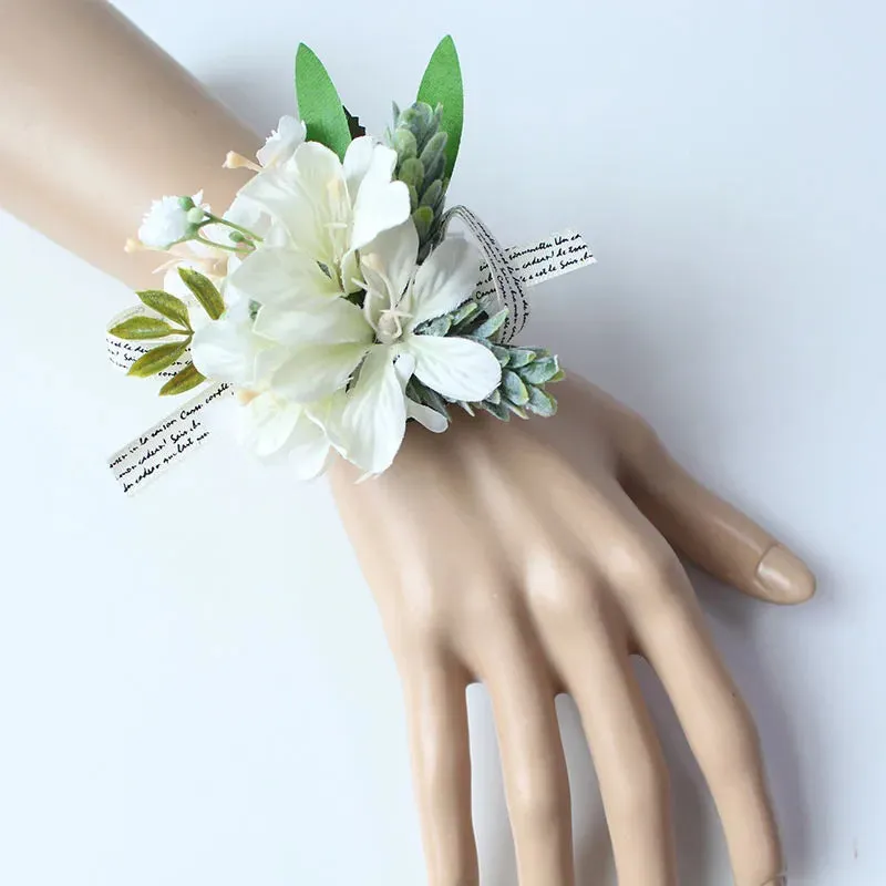 Boutonnieres Buttonhole Rose Brooch & Wedding Corsages