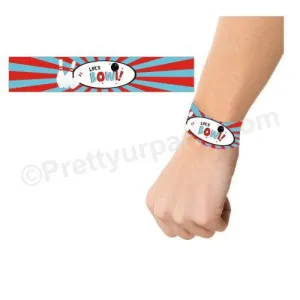 Bowling Theme Wrist Bands - Pack of 10