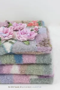 Box of Lessons 16 (Limited Edition) Knitted Handbag with Silk Ribbon Roses - Complete Kit