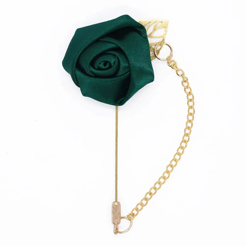 Burgundy Boutonnieres Wedding Accessories Groom