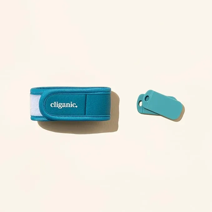 Cliganic Mosquito Repellent Pack (Wristband   2 Refill Pellets) - Adjustable, Natural DEET-Free, Essential Oil Infused