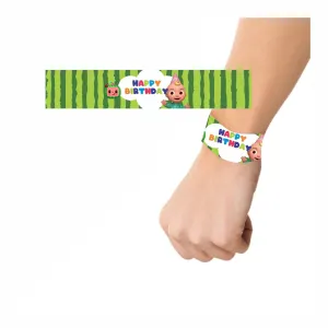 Cocomelon Theme Wrist Bands - Pack of 10