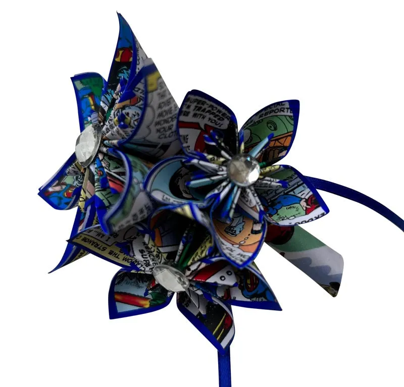 Comic Book Flower Boutonniere