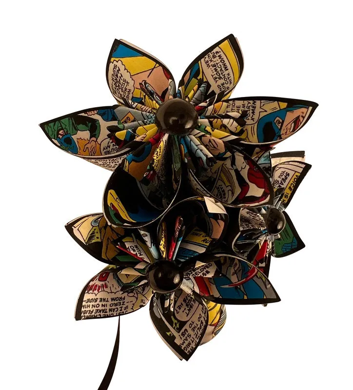 Comic Book Flower Boutonniere