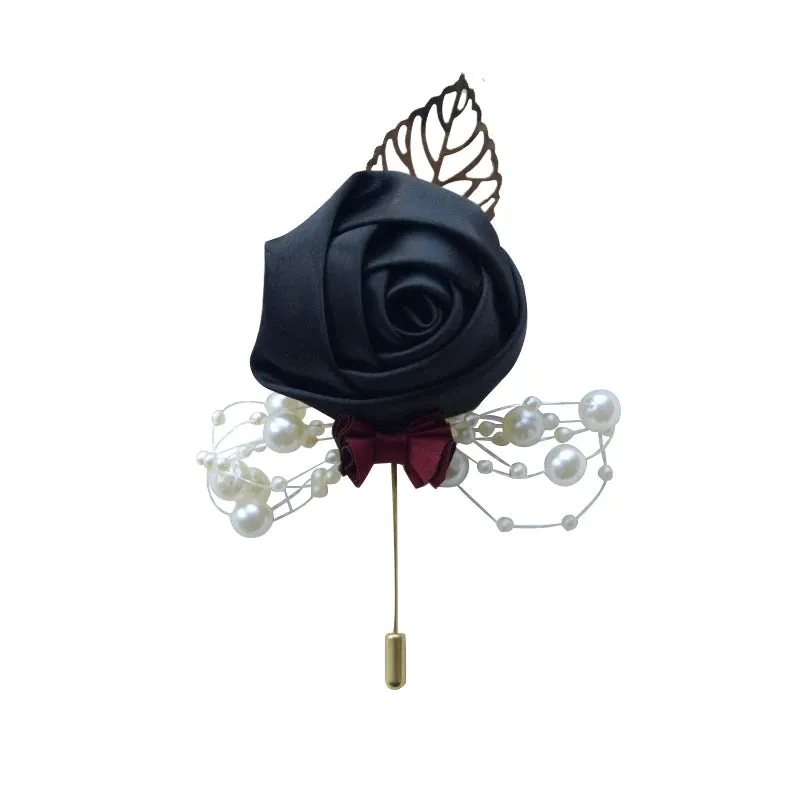 Corsage & Boutonnieres Groom Groomsmen Buttonhole Flowers