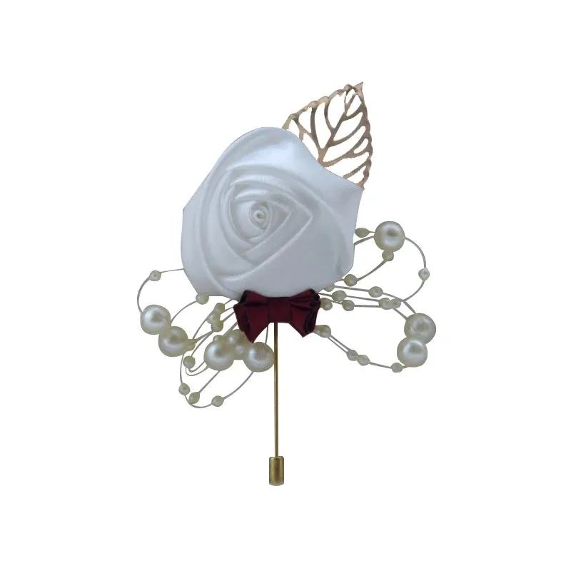 Corsage & Boutonnieres Groom Groomsmen Buttonhole Flowers