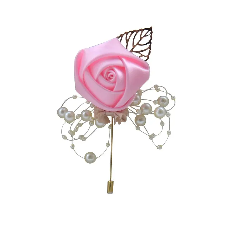 Corsage & Boutonnieres Groom Groomsmen Buttonhole Flowers