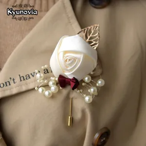 Corsage & Boutonnieres Groom Groomsmen Buttonhole Flowers