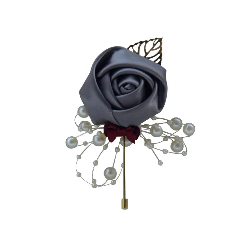 Corsage & Boutonnieres Groom Groomsmen Buttonhole Flowers