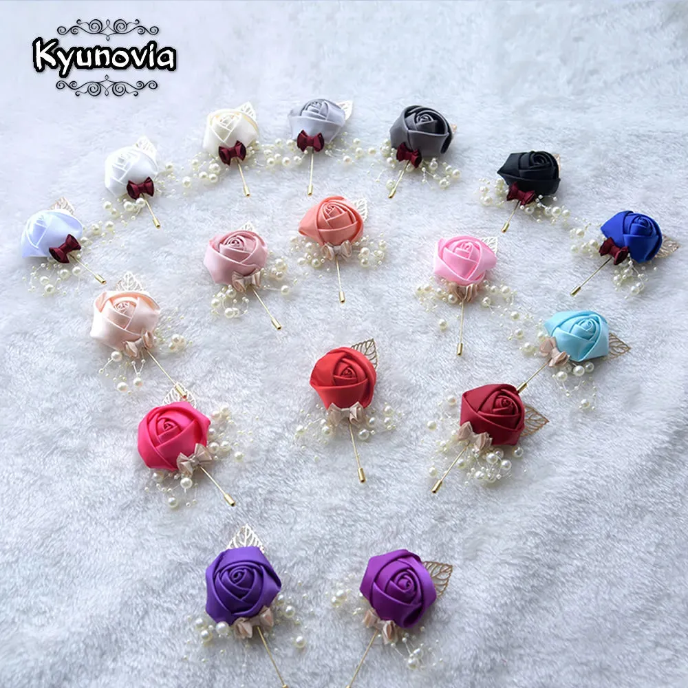 Corsage & Boutonnieres Groom Groomsmen Buttonhole Flowers